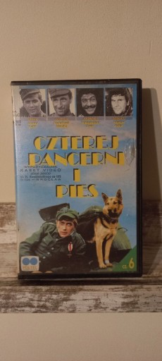 Zdjęcie oferty: Czterej Pancerni i Pies cz.6 ( 4 odcinki)  VHS. 