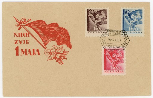 Zdjęcie oferty: FDC 704-706 Święto 1 Maja