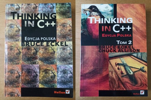 Zdjęcie oferty: "Thinking in C++" - edycja polska - komplet 2 tomy