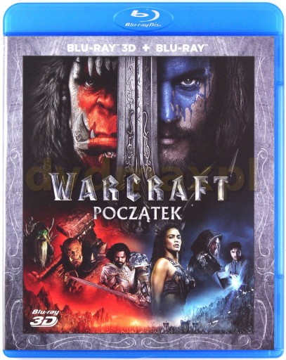 Zdjęcie oferty:  Warcraft: Początek [Blu-Ray 3D]+[Blu-Ray]