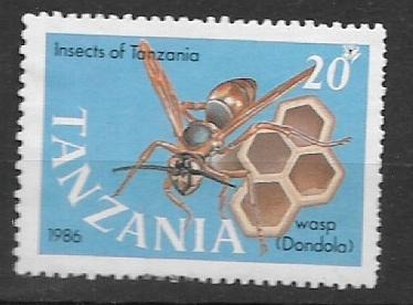 Zdjęcie oferty: Tanzania Mi: 402 pszczoła 