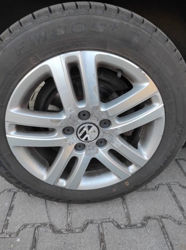 Zdjęcie oferty: Felgi alu x 4 oryginał Wolkswagen 16" do renowacji