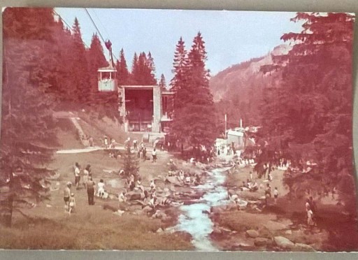 Zdjęcie oferty: Zakopane Kolejka Stara Kartka Pocztowa 1972 rok