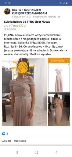 Zdjęcie oferty: Sukienka na wesele, bal, studniówkę