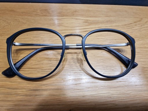 Zdjęcie oferty: Białe okulary korekcyjne EMPORIO ARMANI męskie