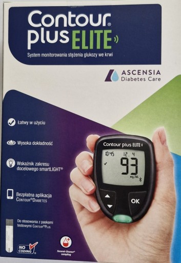 Zdjęcie oferty: Glukometr Contour Plus Elite 
