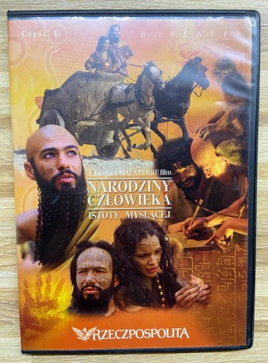 Zdjęcie oferty: NARODZINY CZŁOWIEKA, ISTOTY MYŚLĄCEJ - DVD 