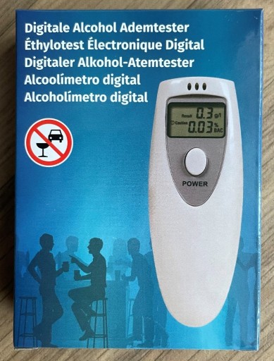 Zdjęcie oferty: Cyfrowy Alkomat - Tester alkoholu