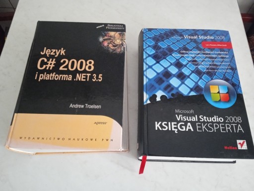 Zdjęcie oferty: Księga eksperta 2008 oraz Język C# 2008-2 książki