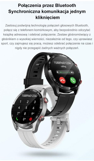 Zdjęcie oferty: Smartwatch SPORTOWY + ROZMOWY + DUŻO FUNKCJI !