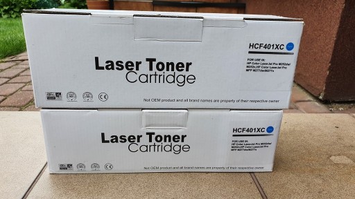 Zdjęcie oferty: HP zamiennik Laser Toner Cartridge HCF 401XC Cyan