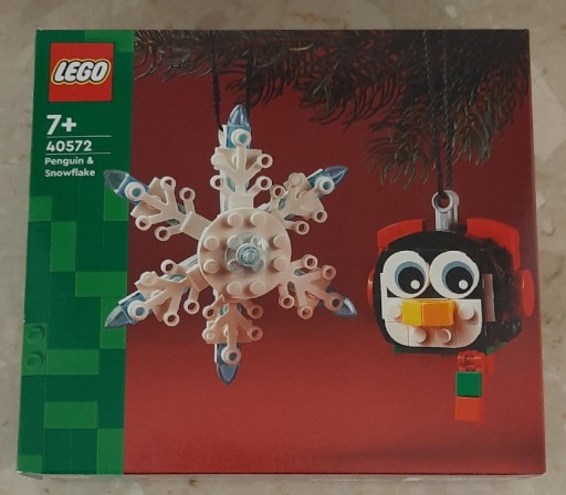 Zdjęcie oferty: LEGO 40572 - Bombka - Pingwin i płatek śniegu