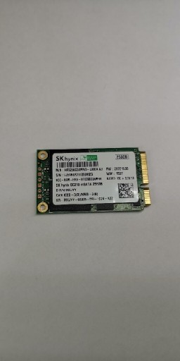 Zdjęcie oferty: Pamięć SSD M-SATA 256GB SK HYNIX 