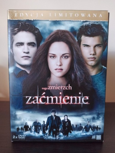 Zdjęcie oferty: Saga Zmierzch zaćmienie dvd ed. limitowana