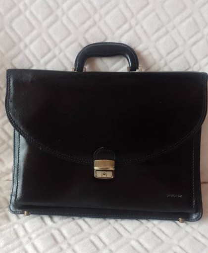 Zdjęcie oferty: Real Leather/Skórzana teczka adwokacka, torba 