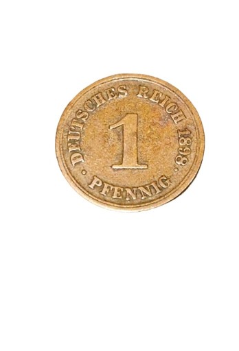 Zdjęcie oferty: 1 Reich Pfennig 1898 r. F