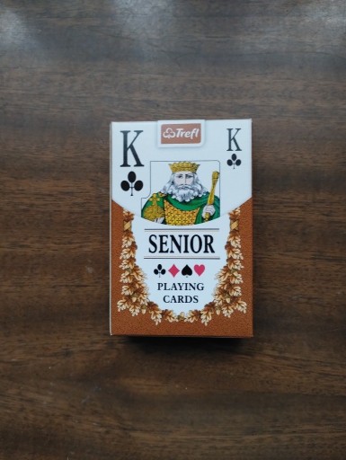 Zdjęcie oferty: Karty do gry Classic Senior 55