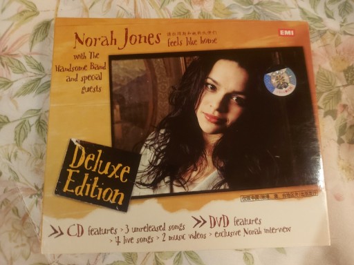Zdjęcie oferty: Norah Jones Feels like home cd+dvd deluxe edition