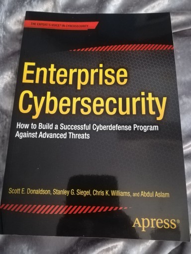 Zdjęcie oferty: Książka Enterprise Cybersecurity