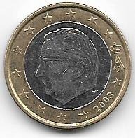 Zdjęcie oferty: BELGIA 1 EURO 2003 ROK!!!