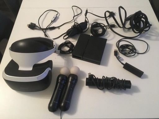 Zdjęcie oferty: Gogle VR PS4 + 2 kontroler MOVE + PS camera V1