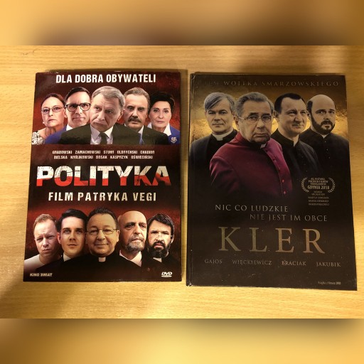 Zdjęcie oferty: Filmy DVD Kler ,Polityka, Mów mi Vincent - zestaw