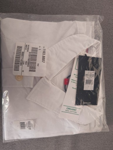 Zdjęcie oferty: koszula biała Tommy Jeans L  Super Skinny Shirt