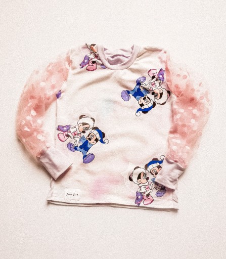 Zdjęcie oferty: Bluzka dziewczęca Minnie i Micky tiul r.98