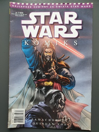 Zdjęcie oferty: Star Wars Komiks 7/2011 Zamachowiec; Quinlan Vos