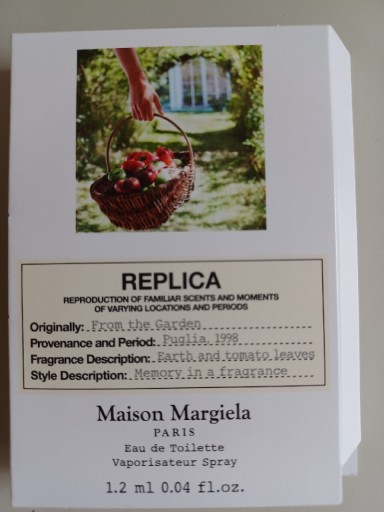 Zdjęcie oferty: Maison Margiela From the Garden edt 1,2 m, nowa!l 