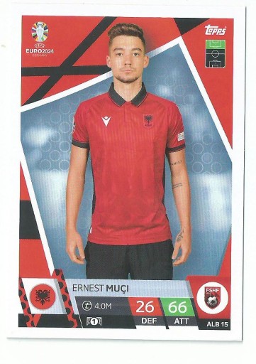 Zdjęcie oferty: Match Attax EURO 2024 MUCI ALB15