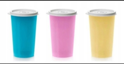 Zdjęcie oferty: Eko+ Kubki Kolekcja Vintage 3x330ml tupperware