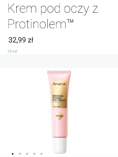 Zdjęcie oferty: Anew krem pod oczy Z protinolem 