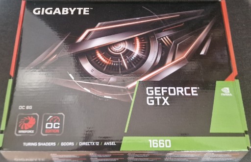 Zdjęcie oferty: Karta graficzna Gigabyte GeForce GTX 1660 OC 6GB 