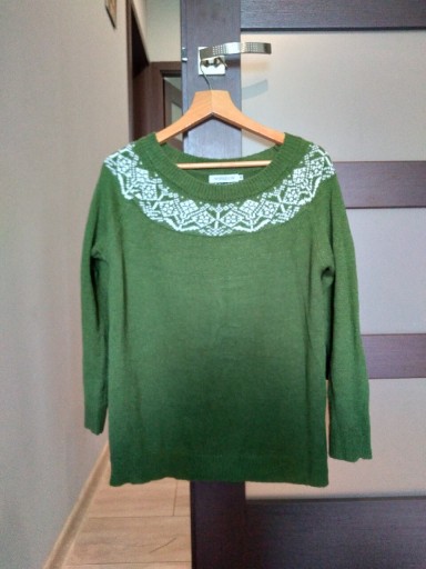 Zdjęcie oferty: Sweter damski kolor khaki XL MissLook 
