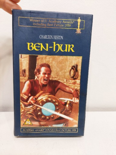 Zdjęcie oferty: Kaseta VHS film Ben-hur wersja angielska 