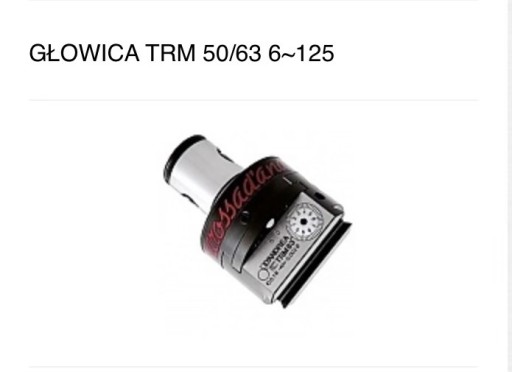 Zdjęcie oferty: Głowica wytaczarska D’Andrea TRM 50/63 6~125