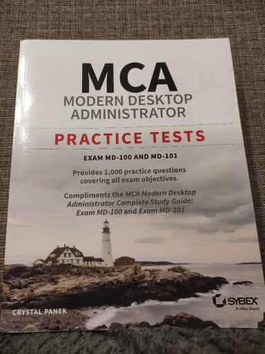 Zdjęcie oferty: Panek. MCA. Practice tests. Exam MD 100 and 101.