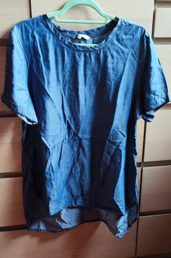 Zdjęcie oferty: Peacocks jeansowa bluzka tshirt oversize L/XL