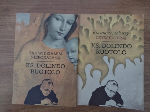 Zdjęcie oferty: Ks. Dolindo Ruotolo zestaw dwóch książek 