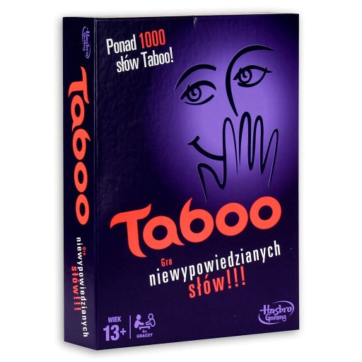 Zdjęcie oferty: Taboo, gra towarzyska, Hasbro