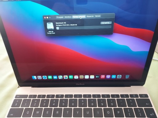 Zdjęcie oferty: MacBook Retina, 12'' Ssd 500gb Gold