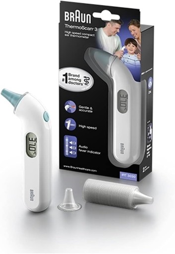 Zdjęcie oferty: Braun ThermoScan 3 Ear thermometer