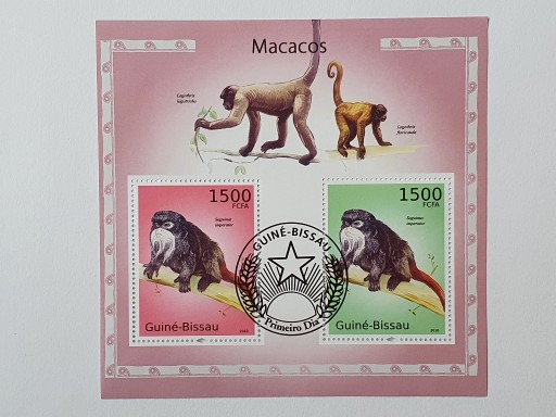 Zdjęcie oferty: (1701) blok małpy
