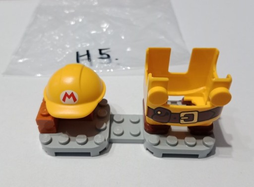 Zdjęcie oferty: LEGO Mario 71373 - budowniczy strój przebranie power up H5