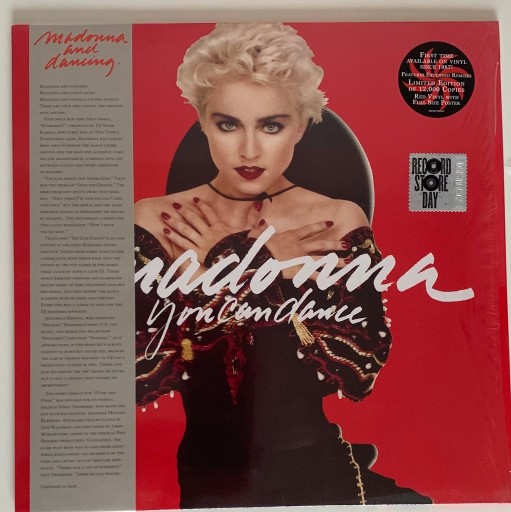 Zdjęcie oferty: Madonna You Can Dance RSD RED LP