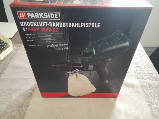 Zdjęcie oferty: Pistolet do piaskowania  Parkside PDSP 1000 B2