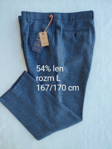 Zdjęcie oferty: Eleganckie spodnie męskie rozm L/ 38