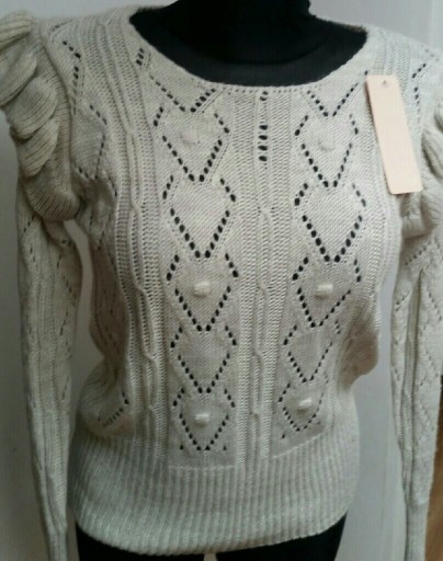 Zdjęcie oferty: Sweterek bluzeczka azurowa