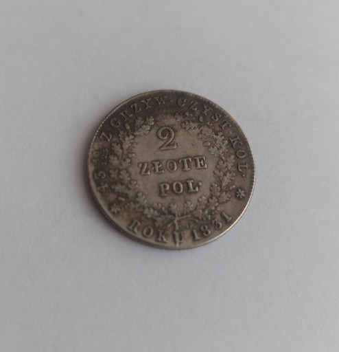 Zdjęcie oferty: Moneta 2 złote 1831 Krolestwo Polskie